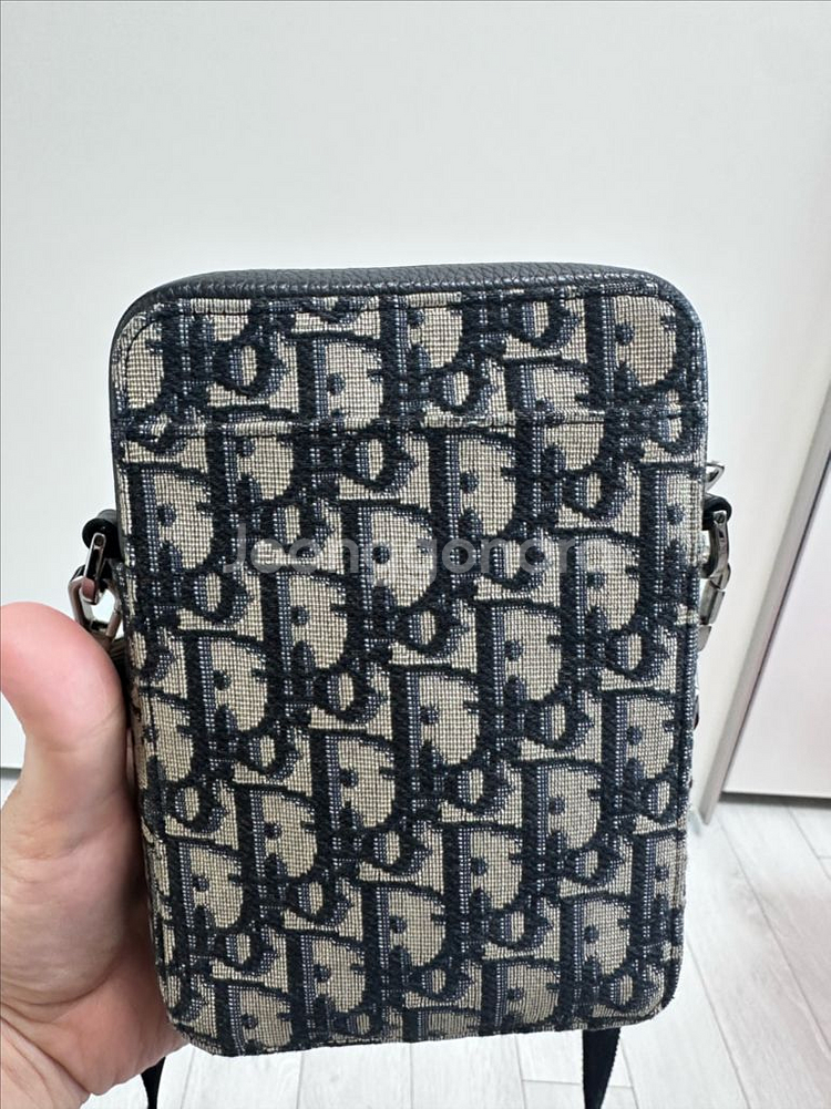 디올 오블리크 파우치 메신저백 상태굿--1