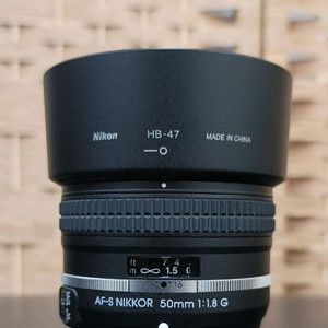 니콘/정품 af-s 50mm f1.8g 신품급