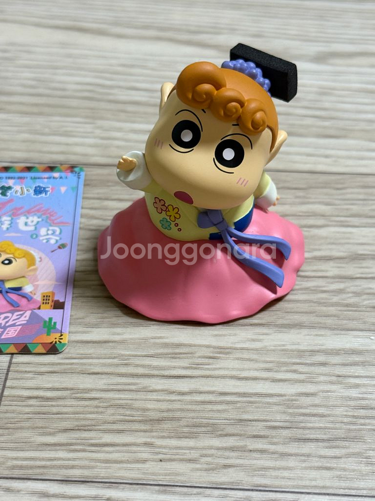 52toys 짱구 피규어 세계일주 시리즈 한국 짱아--1