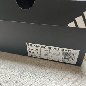 아디다스 아디제로 프로4