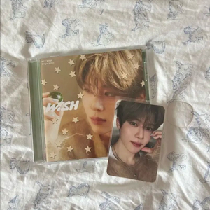 엔시티위시 wish 초회한정판 일본 앨범,포카 시온