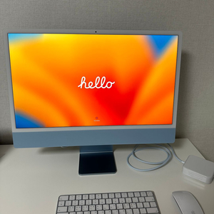 아이맥 2021 24인치 M1 8core 16G