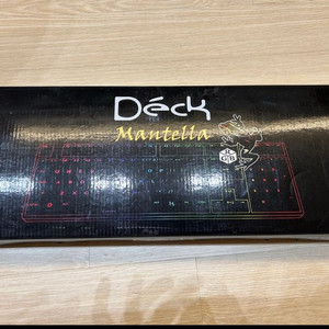 덱 (Deck) 만텔라 RGB 키보드 청축