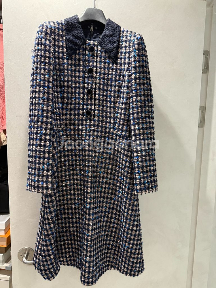 지고트 55 트위드 원피스 JIGOTT--0