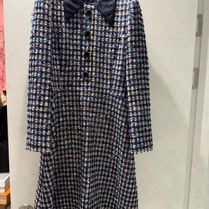 지고트 55 트위드 원피스 JIGOTT