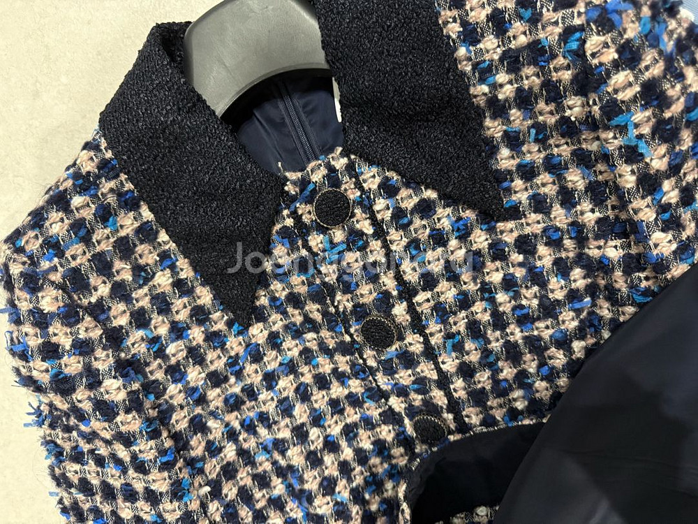 지고트 55 트위드 원피스 JIGOTT--8