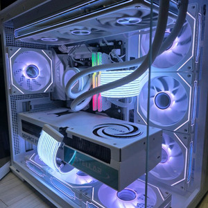라이젠7 9800x3d rtx5080 화이트pc