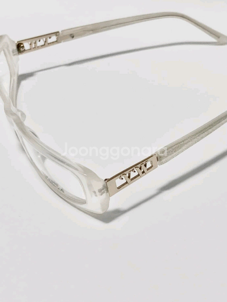 데드스탁 비비안웨스트우드 투명 뿔테 안경--4