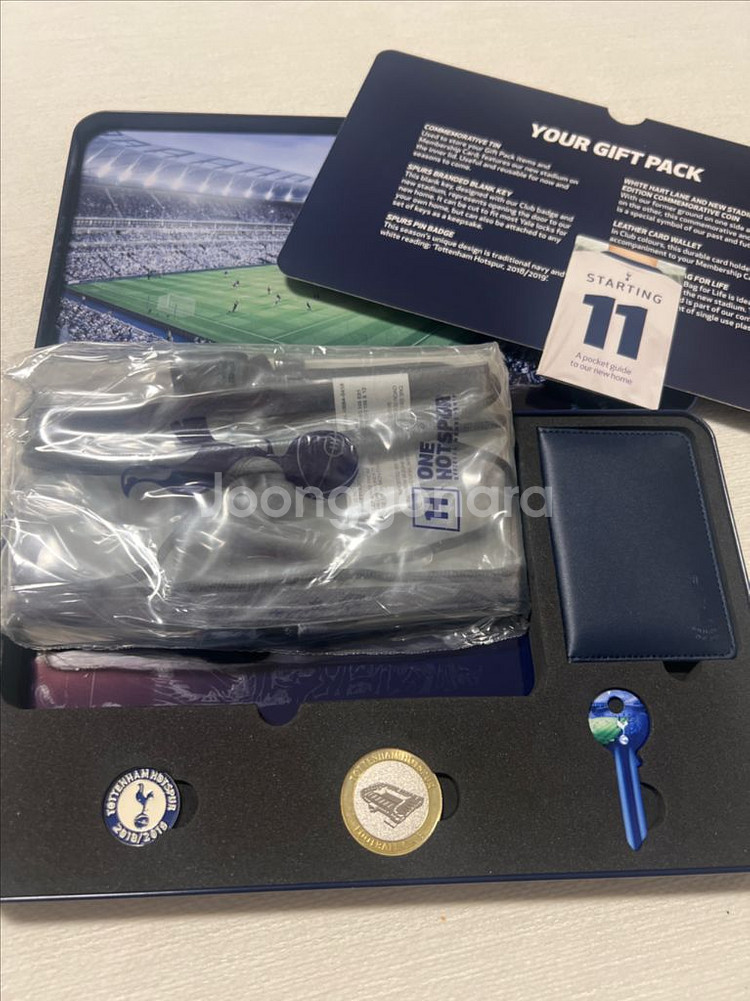 토트넘 18-19 멤버십 웰컴 키트 키프트 팩--2