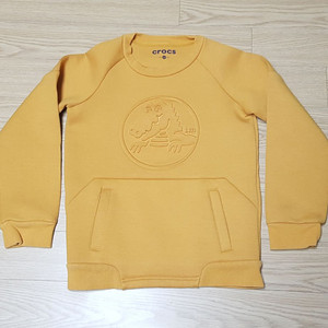 크록스키즈 엠보로고 네오프랜 맨투맨, 긴팔티셔츠 140