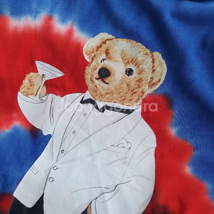 폴로 랄프로렌 폴로베어 타이다이 티셔츠 XS--2