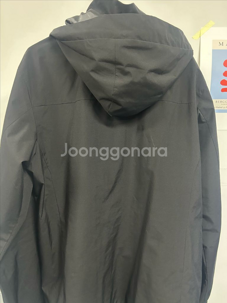 K2 남성 후드 바람막이 자켓 110 블랙--3