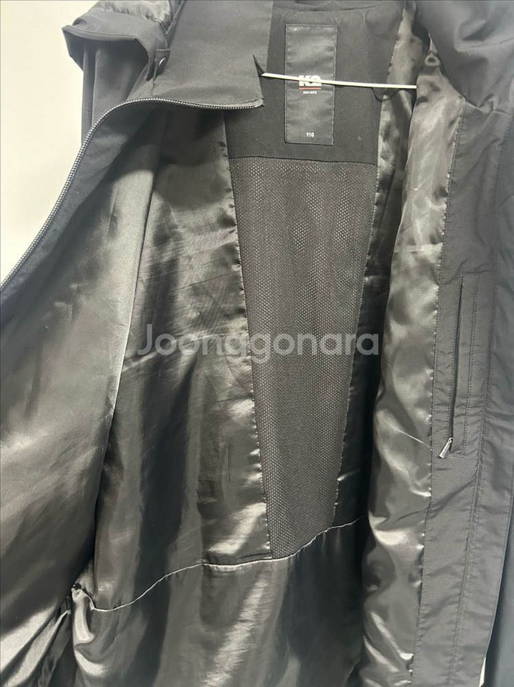 K2 남성 후드 바람막이 자켓 110 블랙--5