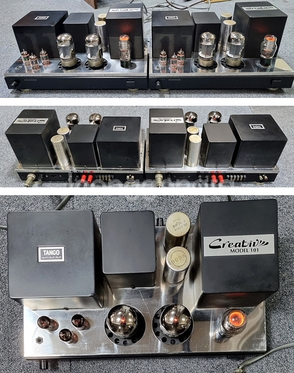 켄우드 6550 PP 모노 모노 파워앰프--0