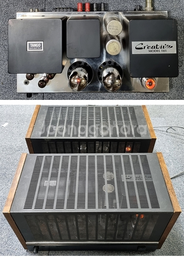 켄우드 6550 PP 모노 모노 파워앰프--1