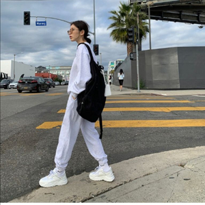 트랜디어패럴 스턴 힙 조거 팬츠 멜란지그레이