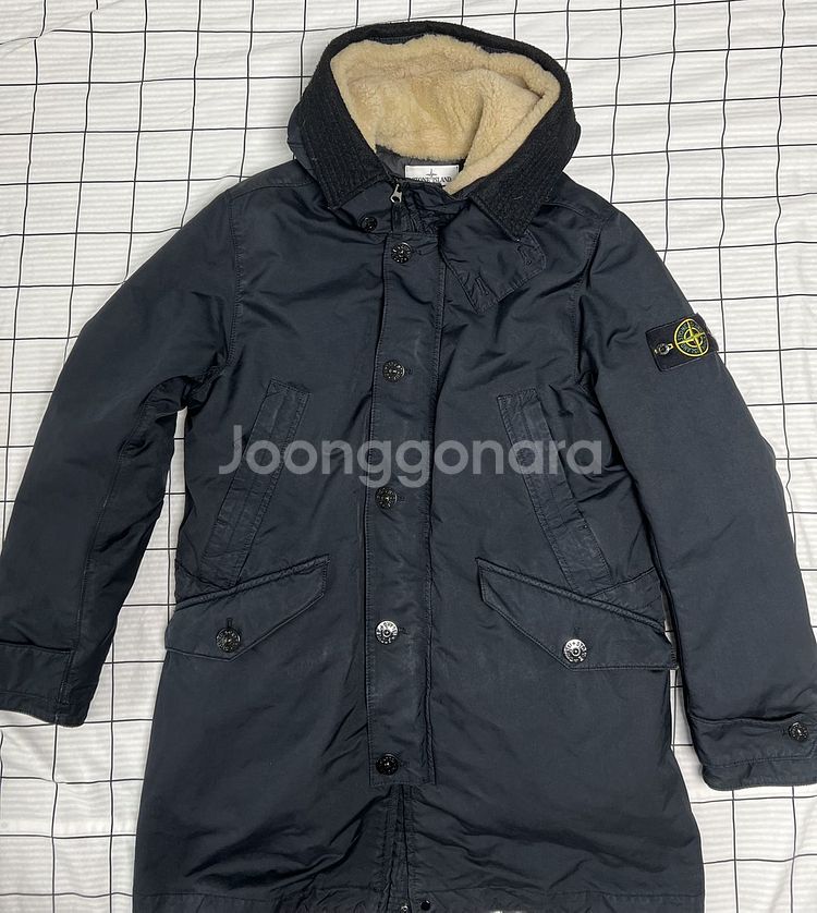 스톤아일랜드 DAVID-TC 양털패딩 L사이즈--0