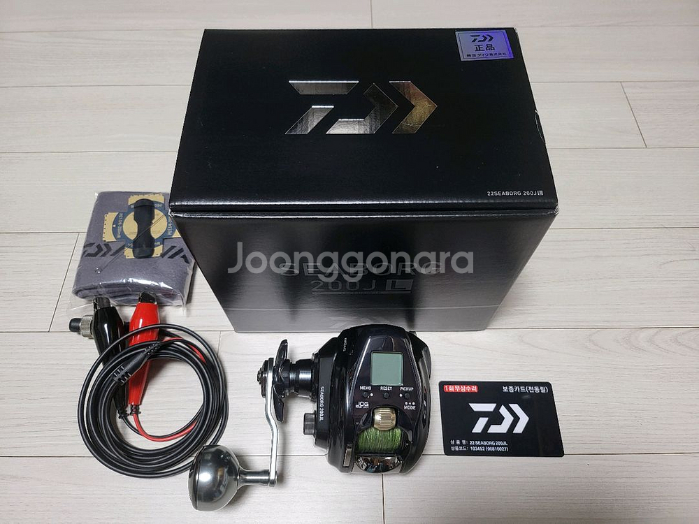 신형 시보그 200JL 전동릴 (한국다이와정공, S급)--0