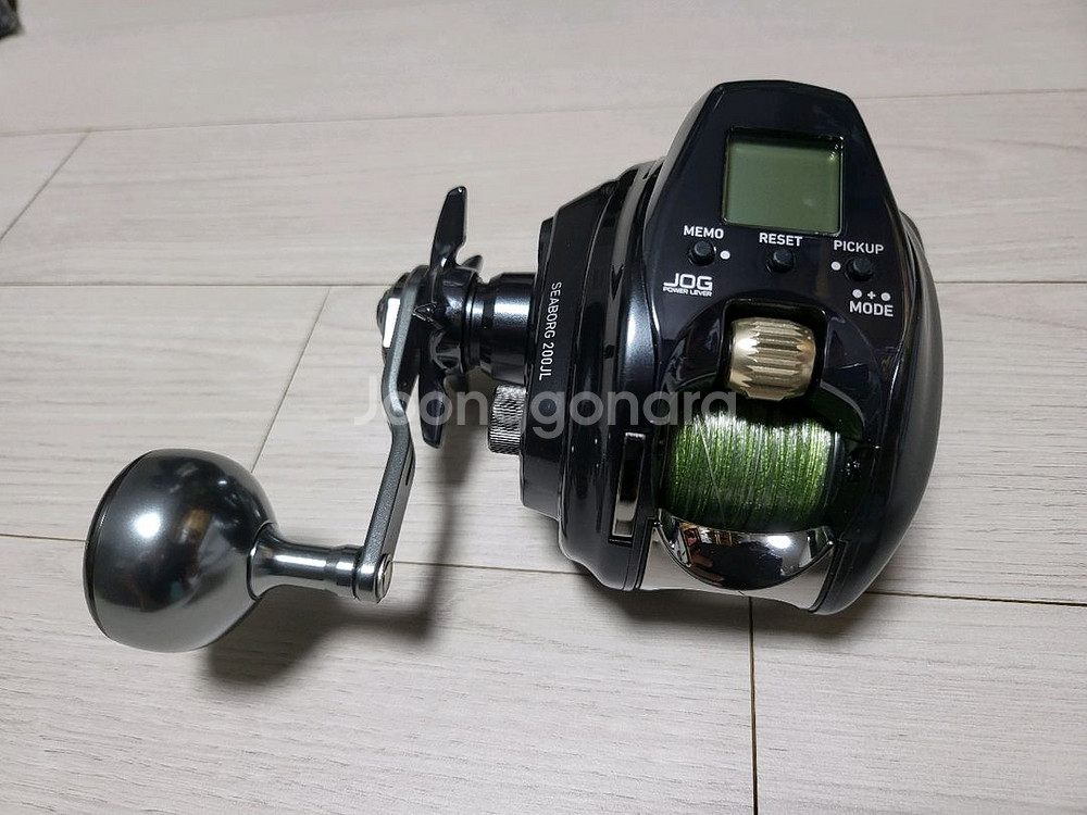 신형 시보그 200JL 전동릴 (한국다이와정공, S급)--2