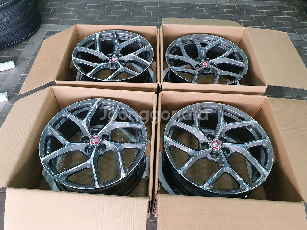 19인치 pcd 108 재규어 래버린스 디자인 단조 휠--0