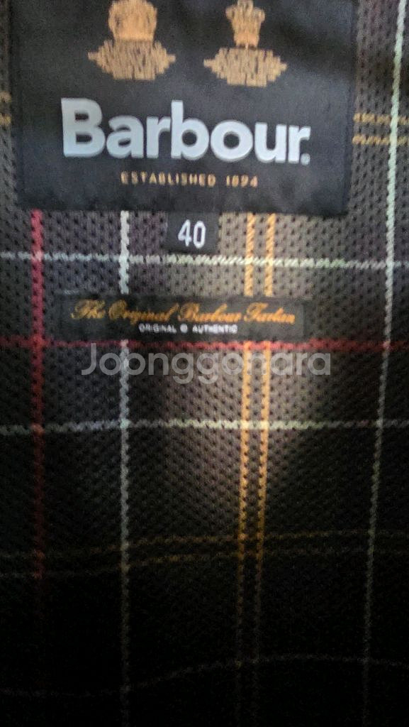 바버 OS 피치드 비데일 논왁스 캐주얼 자켓--2