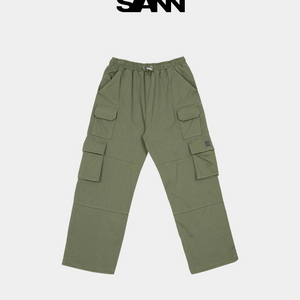 히로 GLGK SANN 싱글 카고 스웨트 팬츠 140