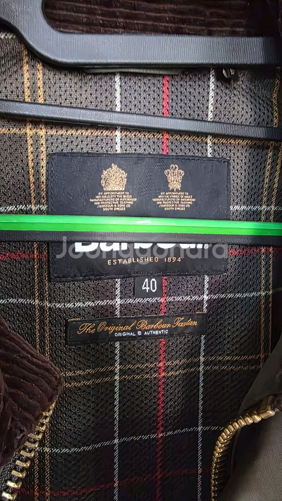 바버 OS 피치드 비데일 논왁스 캐주얼 자켓--2