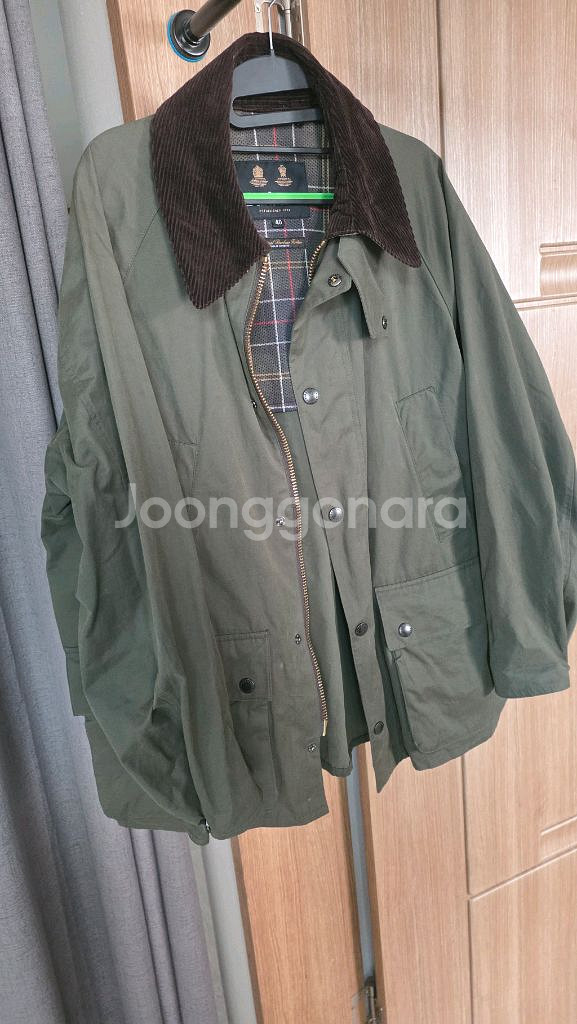 바버 OS 피치드 비데일 논왁스 캐주얼 자켓--0