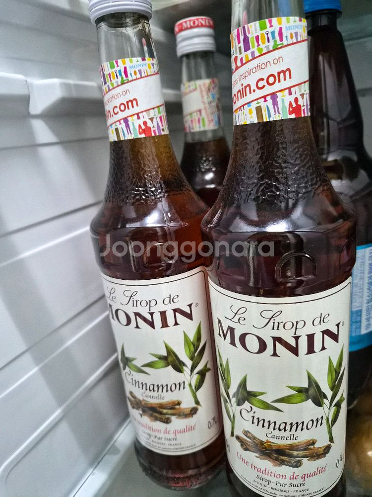 morning 시나몬 시럽 700ml 2개 세트--0
