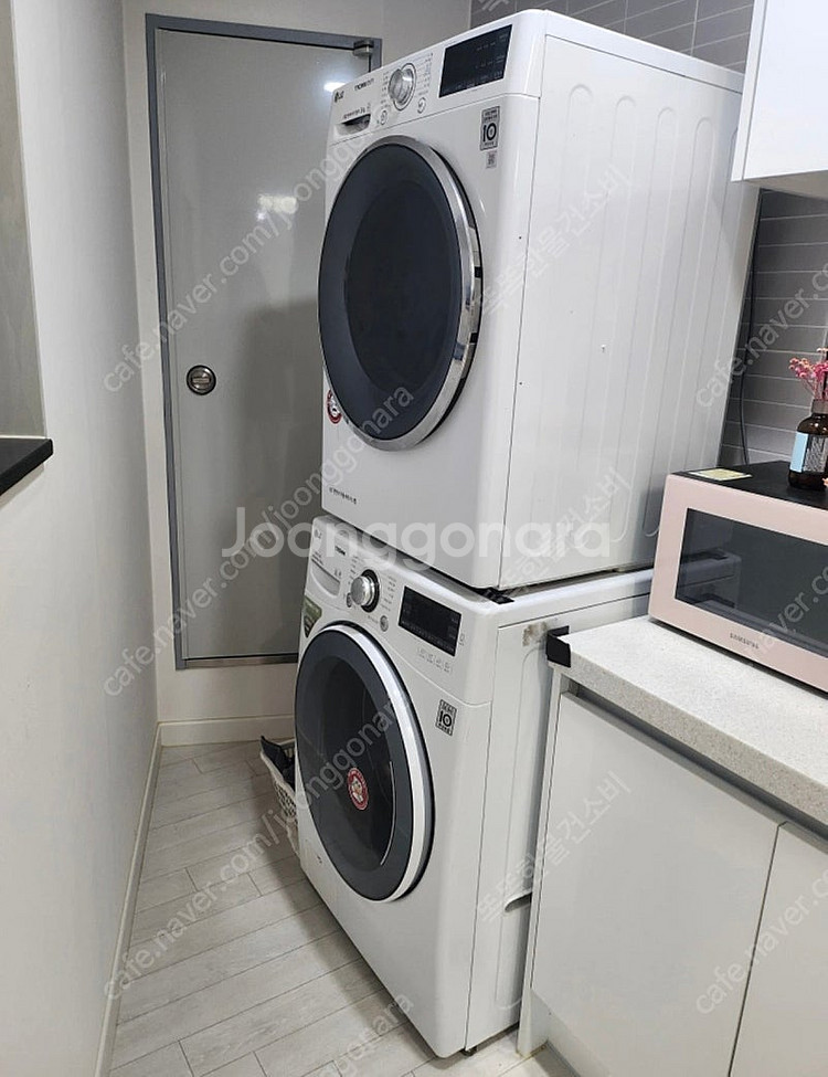 (배송비 포함) lg 14kg 세탁기 + 9kg건조기--0