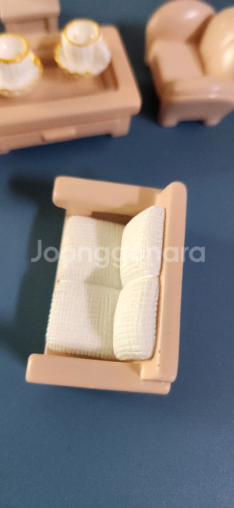 새상품)미니어처 쇼파 테이블 세트 일괄인테리어소품--2