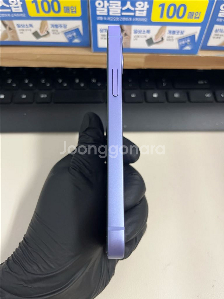 아이폰12미니 64G 퍼플 S급!--4