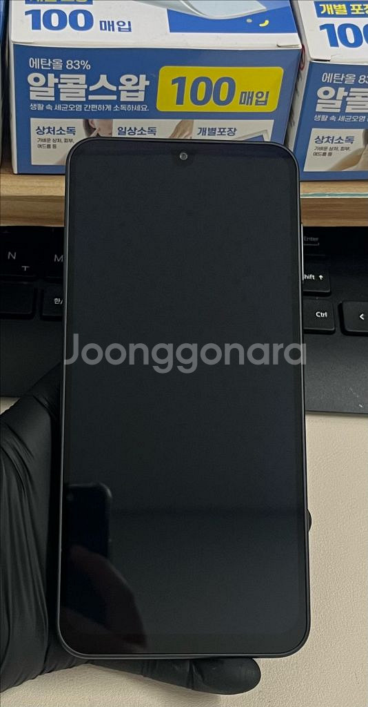 갤럭시A16 128G 블랙 자급제 SSS급!--0