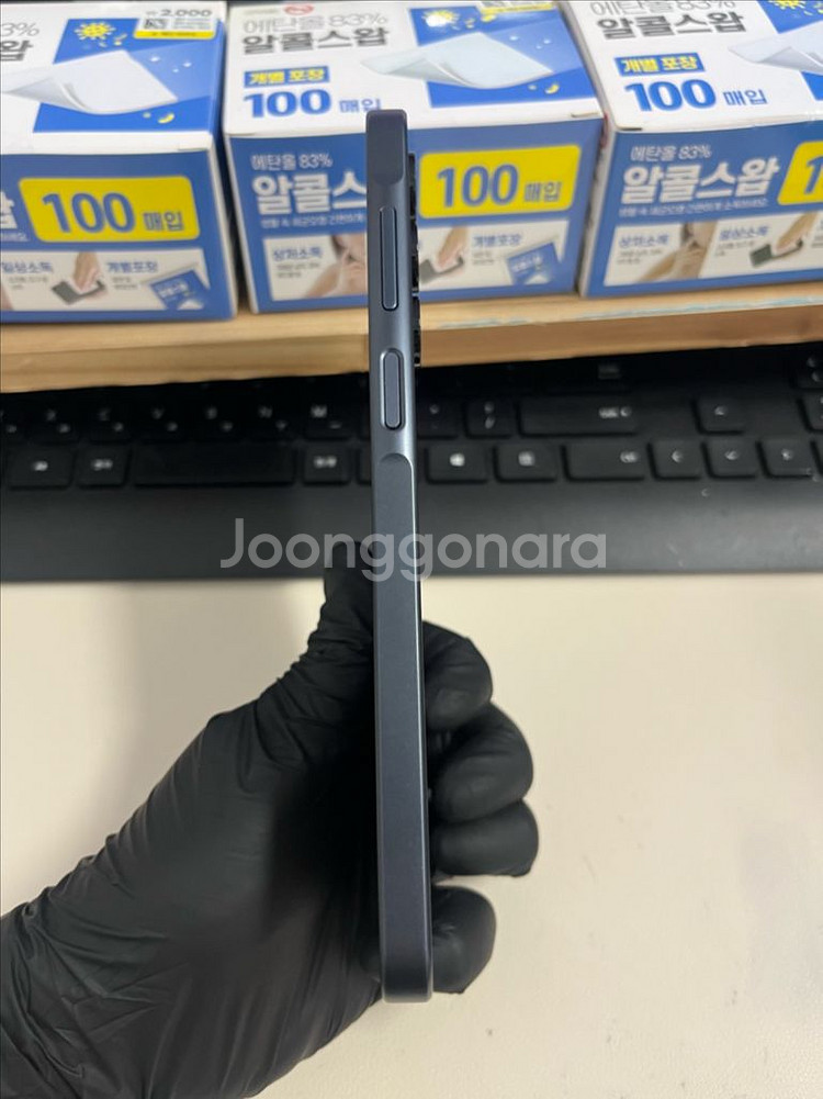 갤럭시A16 128G 블랙 자급제 SSS급!--4