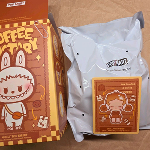 정품) 팝마트 팝빈 커피공장 커피팩토리 인형 스컬판다