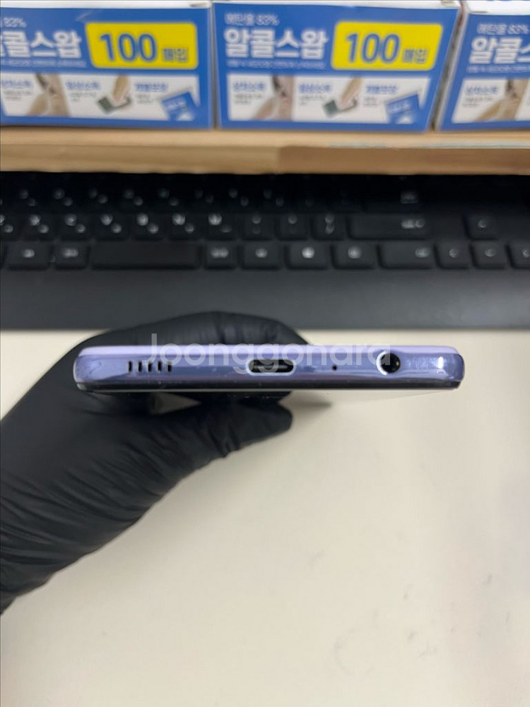 갤럭시A52s 128G 바이올렛 S급!--3