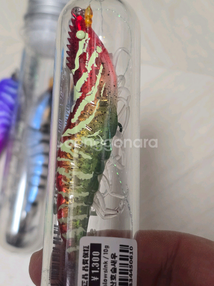 갑오징어 에기 판매(새우, 도깨비, 누리 자수정에기)--1