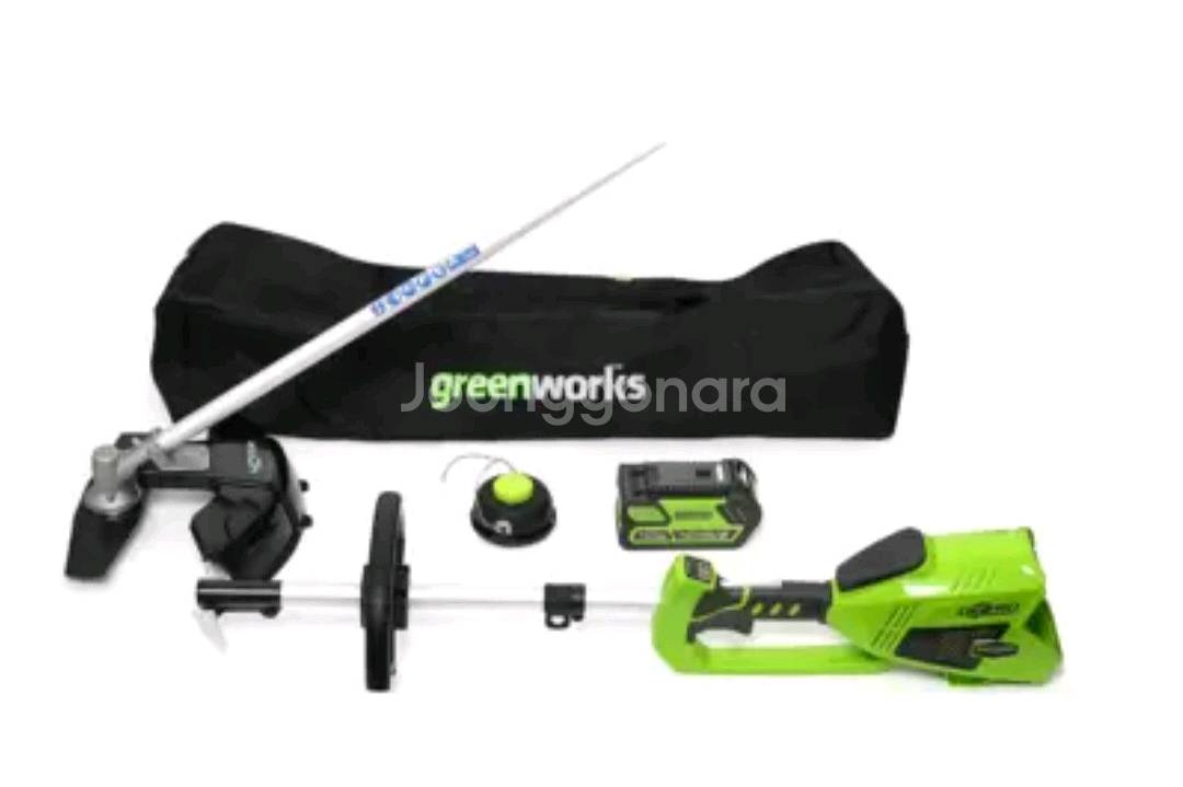 그린웍스 충전식 예초기배터리충전기 포함40v 5ah--0