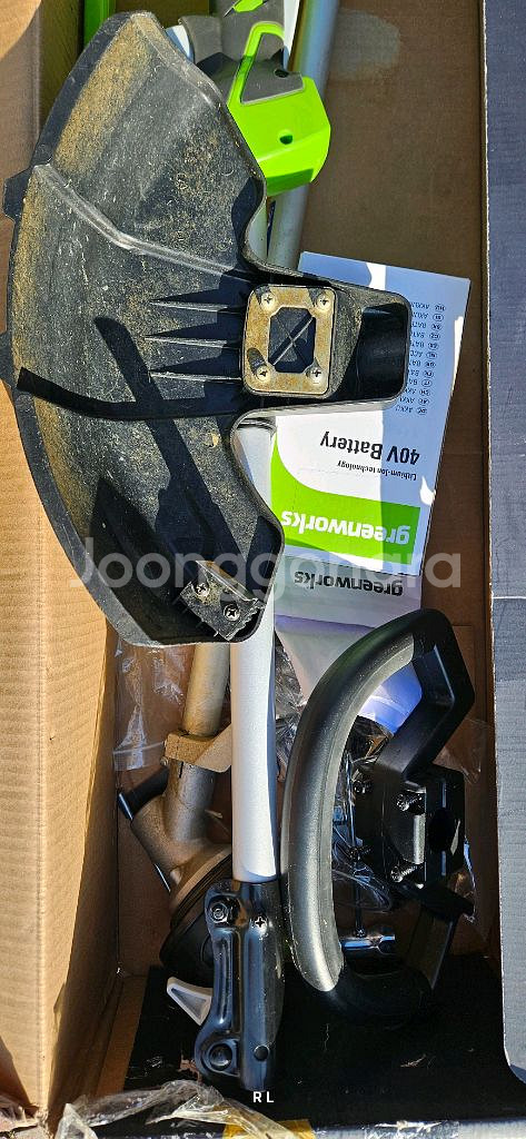 그린웍스 충전식 예초기배터리충전기 포함40v 5ah--1