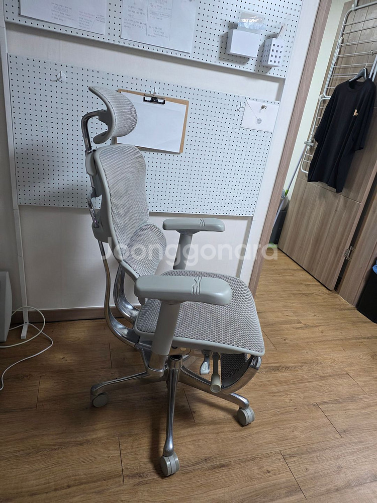 에르고휴먼 H2 컴포트 그레이 프리미엄 의자--3