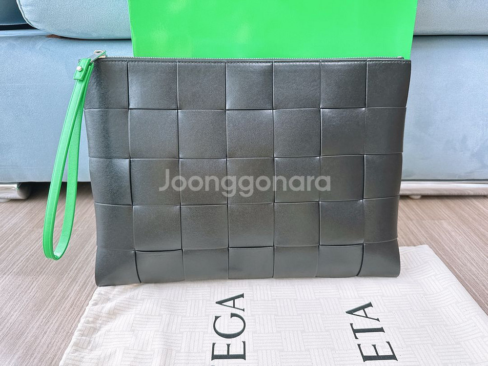 보테가베네타 카세트플랫파우치 클러치 (라지)--0