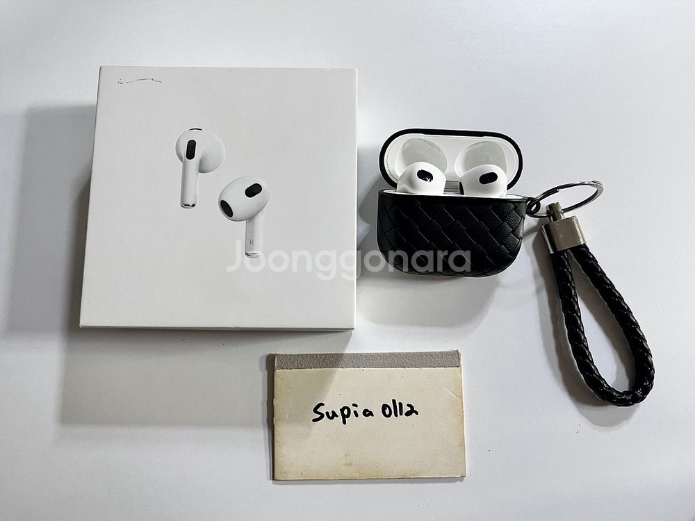 애플워치8. 45mm 스타라이트(박셋)+에어팟 3세대--1