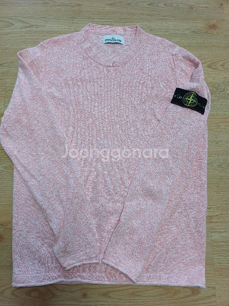 스톤아일랜드 니트맨투맨 큐알정품!남자M사이즈95!최상급--0