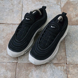 (225)나이키 에어맥스 97 프리미엄 블랙 화이트