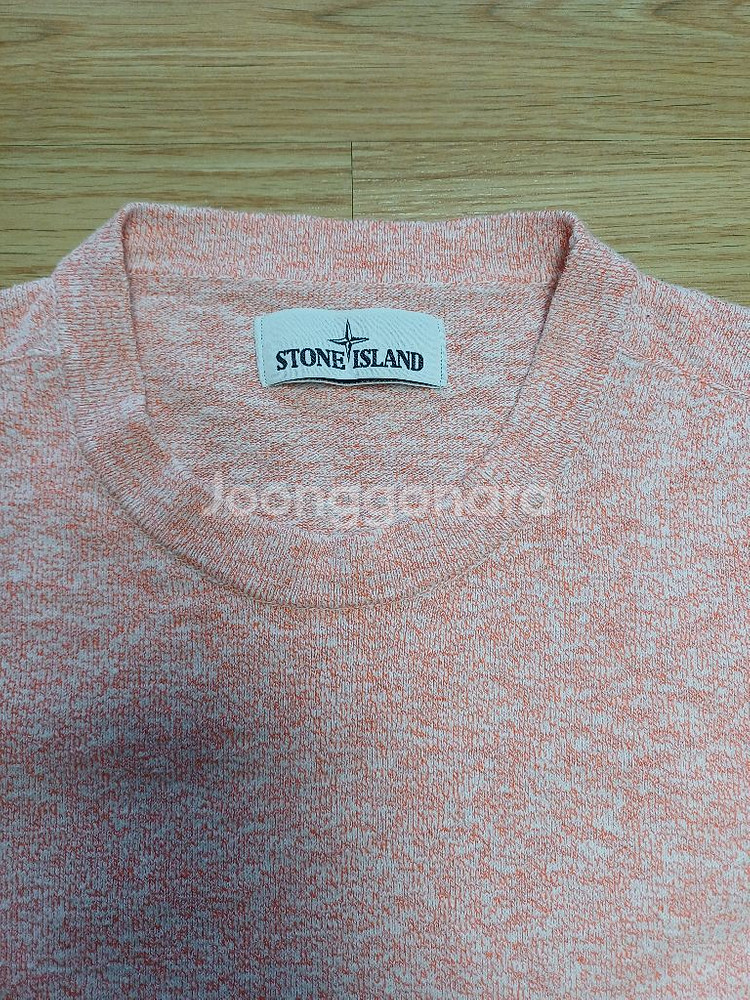 스톤아일랜드 니트맨투맨 큐알정품!남자M사이즈95!최상급--1