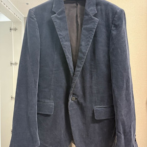 TIME(타임) 코듀로이 쟈켓 네이비