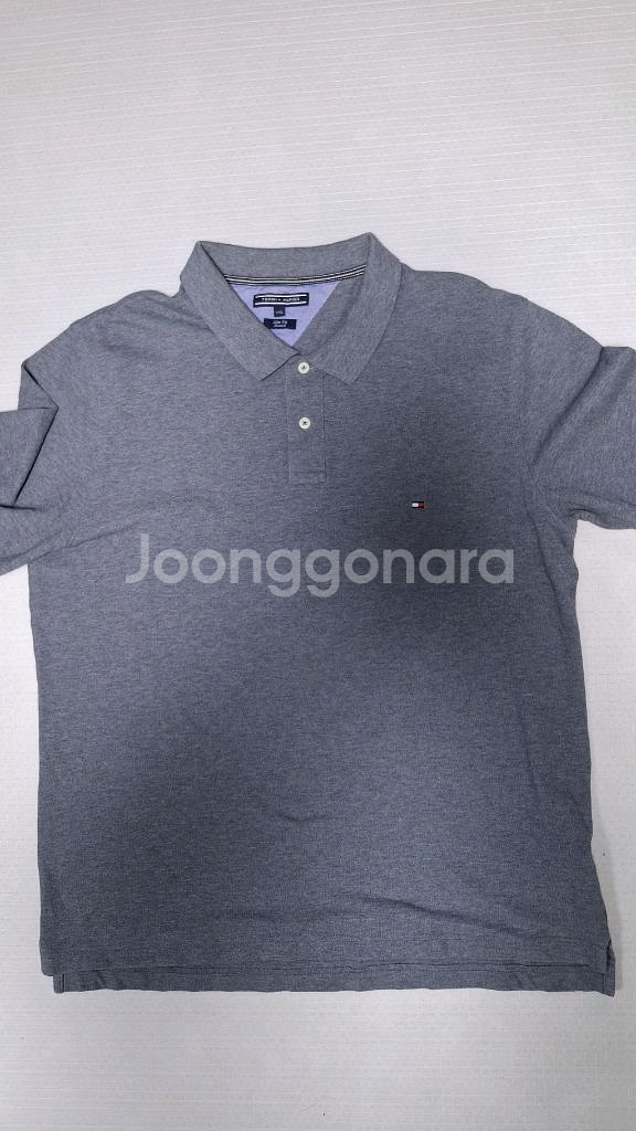 타미힐피거 긴팔 폴로티셔츠 110 슬림핏 스트레치--4