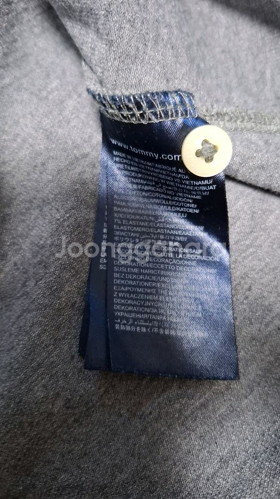 타미힐피거 긴팔 폴로티셔츠 110 슬림핏 스트레치--7