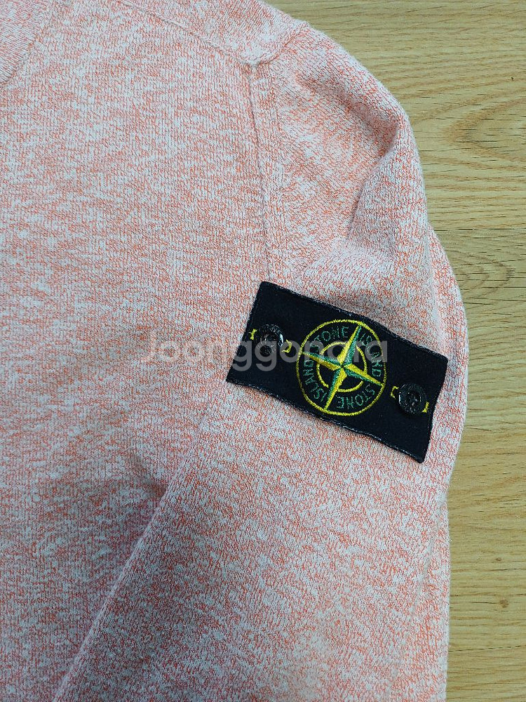 스톤아일랜드 니트맨투맨 큐알정품!남자M사이즈95!최상급--2