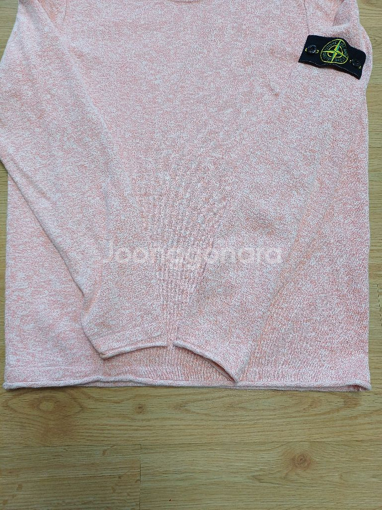 스톤아일랜드 니트맨투맨 큐알정품!남자M사이즈95!최상급--3